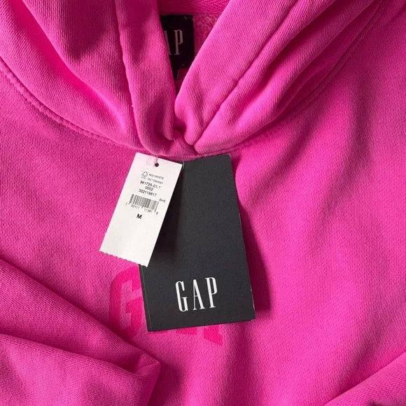 Pink Gap Crop Sweater - Picture 3 of 4